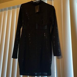 Fashion Nova Sequins dress new with tags